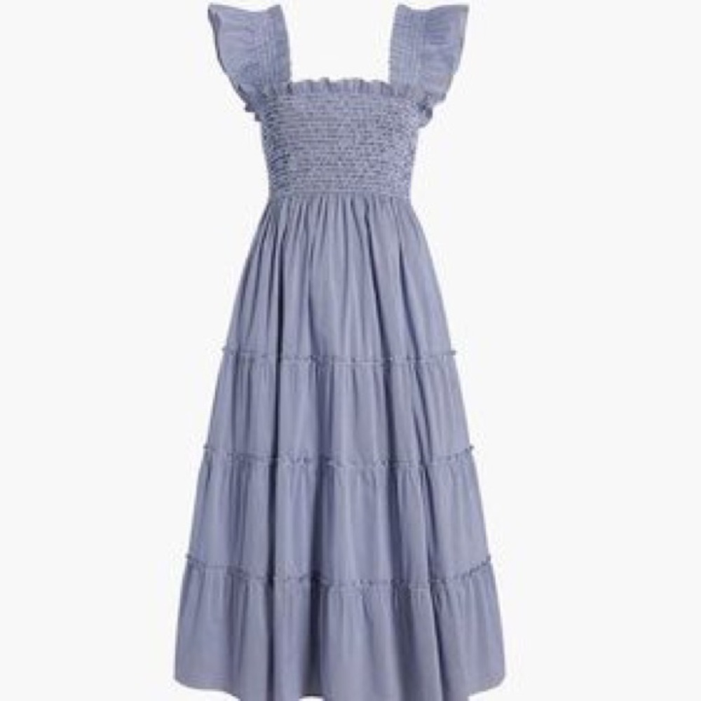 Hill House Home Ellie Nap Dress NWT XS Tai check
